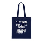 Positive Stylish Cotton Tote Bag | Eco-Friendly Shopping, Reusable, Everyday Use, Gift for Her, Travel Companion