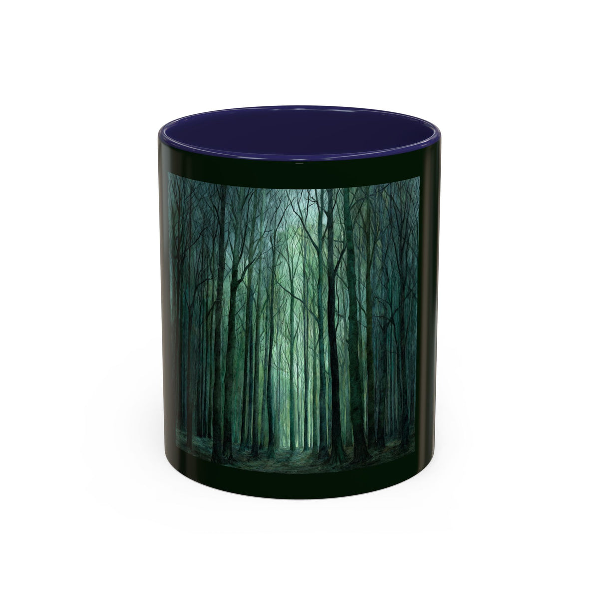 Forest Path Coffee Mug — Moody Green Woodland Accent 11oz/15oz