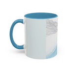 Blue Wave Accent Coffee Mug — Ocean Brushstroke Art (11/15oz)