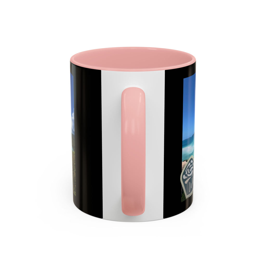 Copy of Copy of Copy of Copy of Copy of Copy of Blue Wave Accent Coffee Mug — Ocean Brushstroke Art (11/15oz)