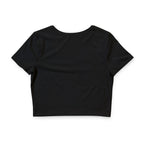 Nature-Inspired Women's Crop Tee, Gifts for Her, Beach/Gym Top, Comfy Everyday Wear