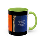 Political Satire Musical Coffee Mug — Anti-Trump Accent Mug
