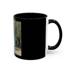 Coastal Cabin Beach Scene Accent Coffee Mug