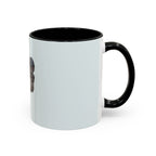 Retro Dog Coffee Mug — Chic Pup with Scarf & Sunglasses Accent Mug