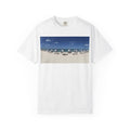 Beach Umbrellas Photo T-Shirt — Coastal Vacation Tee