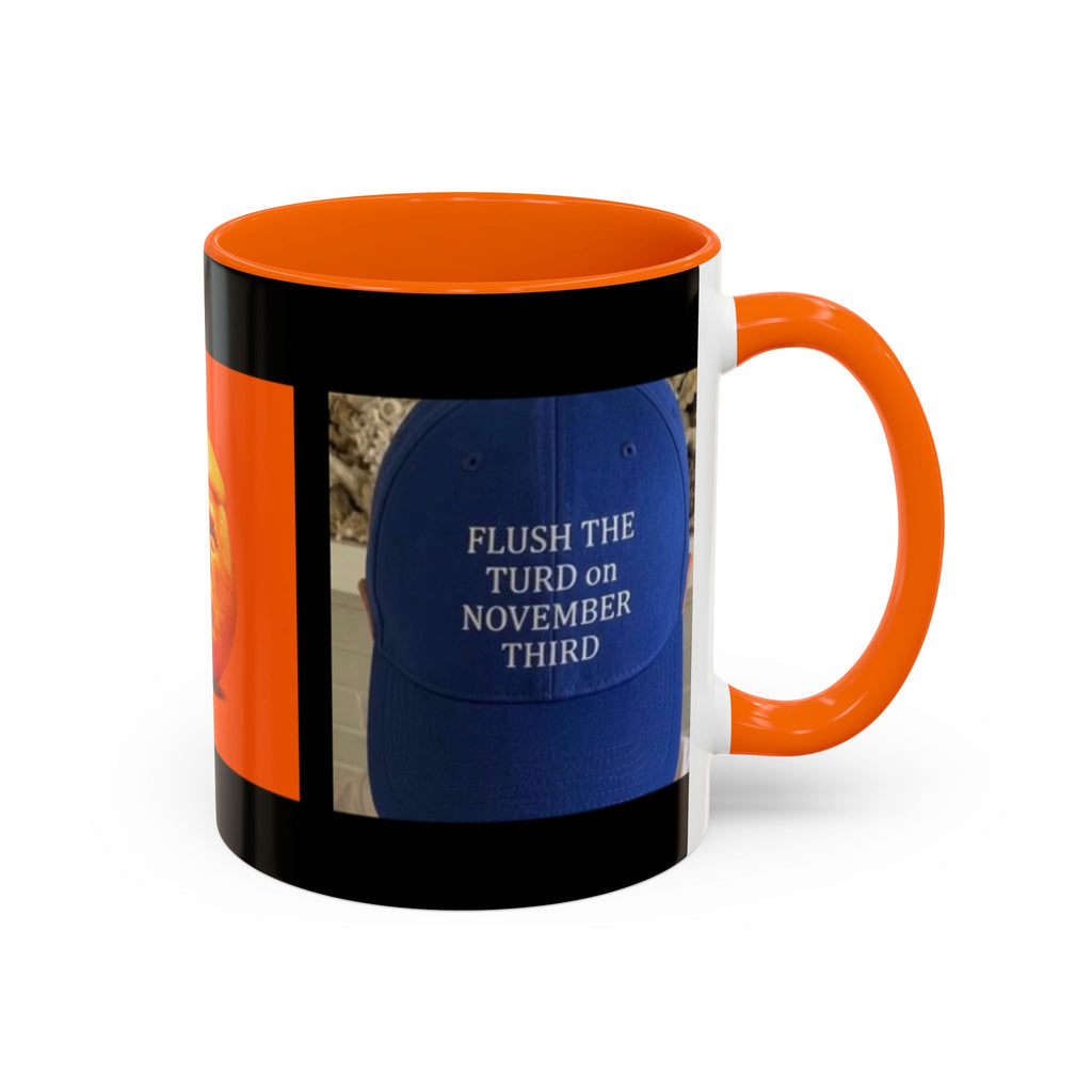 Political Satire Musical Coffee Mug — Anti-Trump Accent Mug