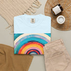 Concentric Rainbow Circles T-Shirt