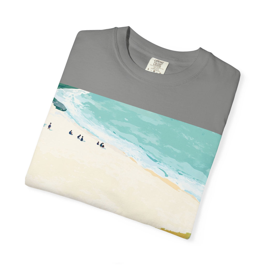 Coastal Picnic Beach Scene T-Shirt