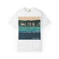 Surfer Art T-Shirt — Sunset Surfboard Painting Tee