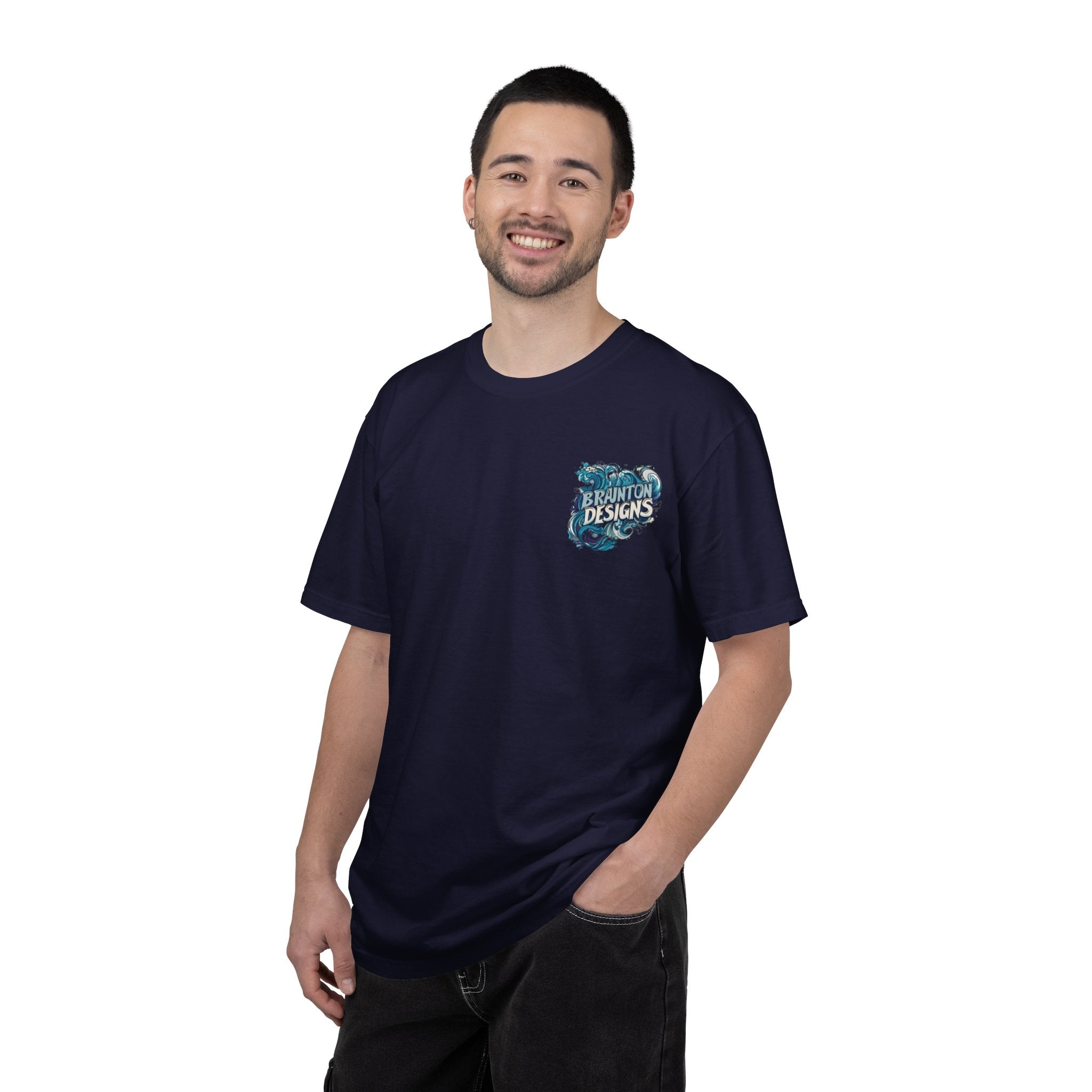 Sea Turtle Ocean Print T-shirt | Marine Wildlife Graphic Tee