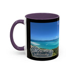 Copy of Copy of Copy of Copy of Copy of Copy of Blue Wave Accent Coffee Mug — Ocean Brushstroke Art (11/15oz)