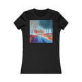 Colorful Scenic Women's Tee, Nature Lover T-Shirt, Casual Wear, Gift for Her, Art-Inspired Top, Bohemian Style Shirt