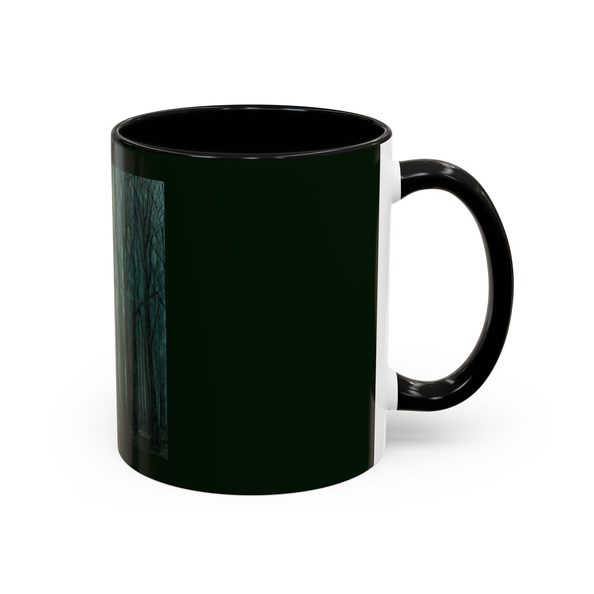 Forest Path Coffee Mug — Moody Green Woodland Accent 11oz/15oz