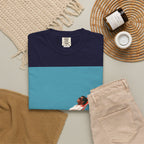 T-Shirt — Relaxing Beach Lounger Graphic Tee ("Revelin Sleeps")