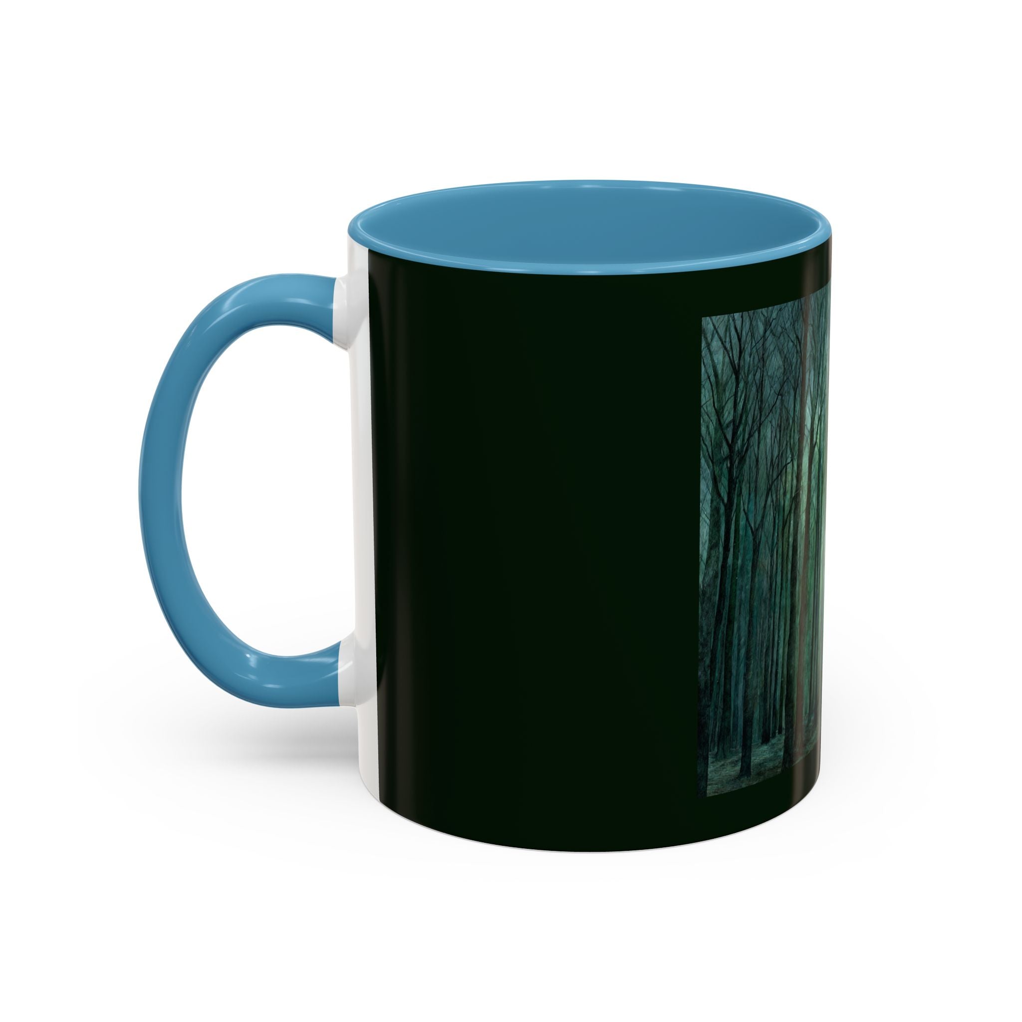 Forest Path Coffee Mug — Moody Green Woodland Accent 11oz/15oz