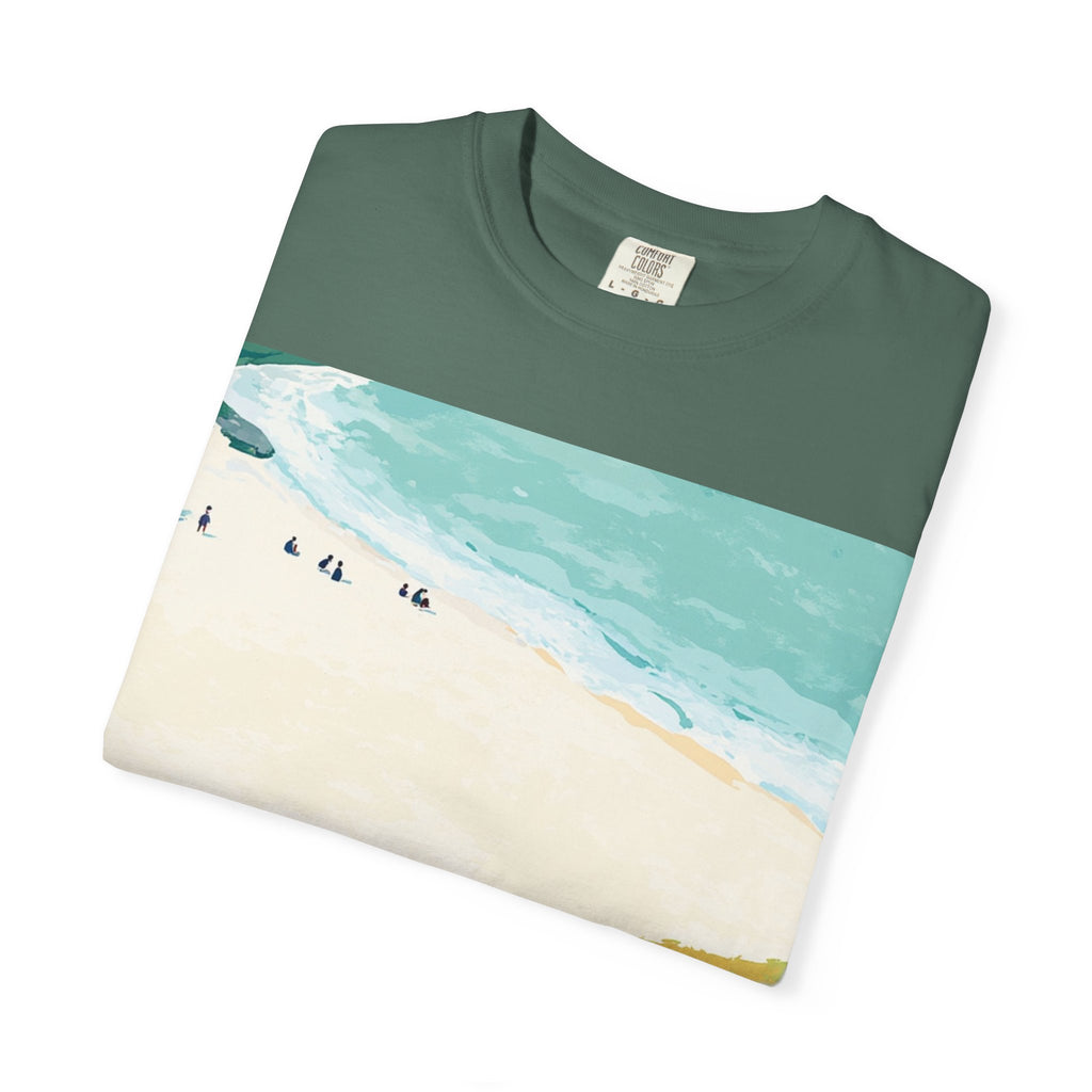 Coastal Picnic Beach Scene T-Shirt