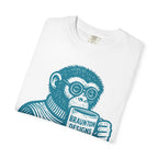 Monkey with Coffee T-Shirt — 'Braunton Designs' Graphic Tee