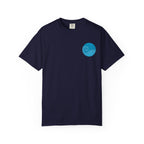 Colorful Skateboard Silhouette T-shirt | Skateboarder Art