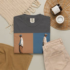 Minimalist Photo-Grid T-Shirt — Vintage Earthtone Streetwear