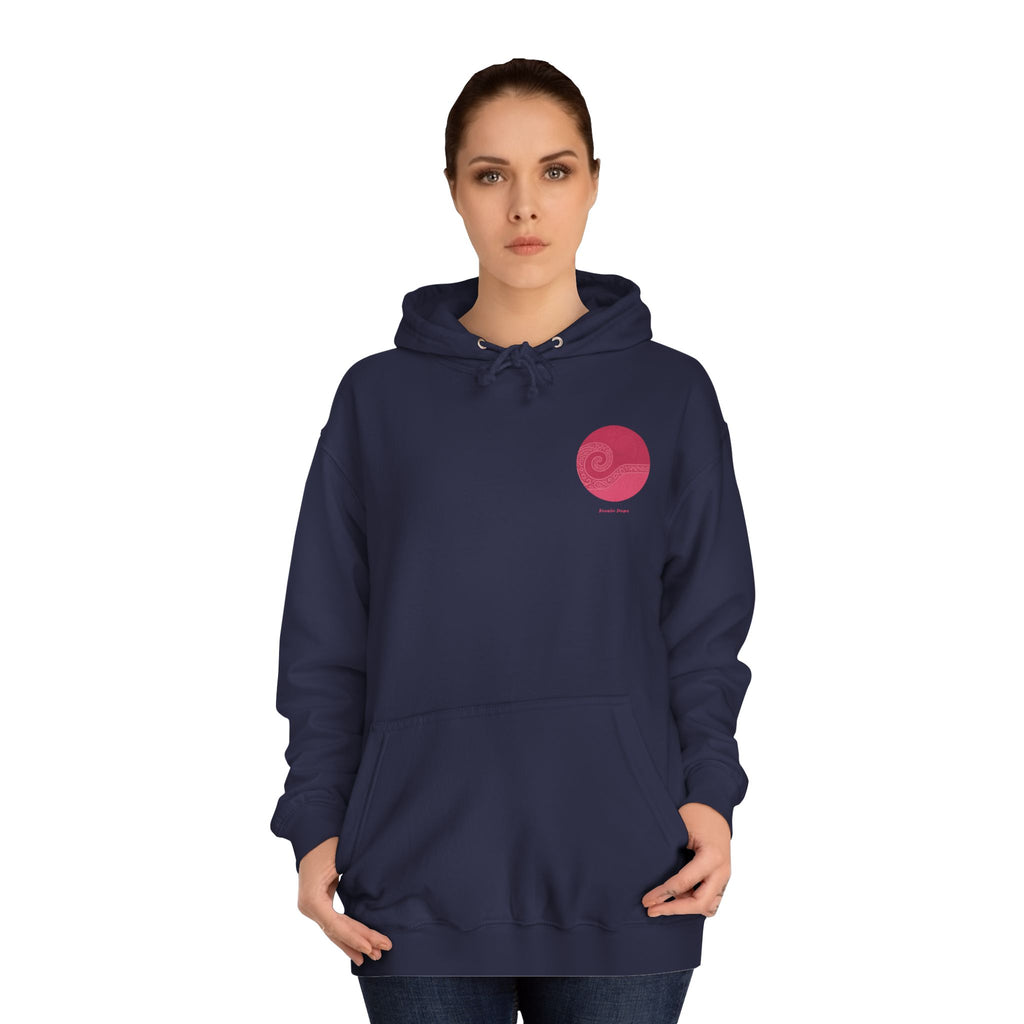 Polar Bear Hoodie — Cute Rainbow Scarf Winter Pullover
