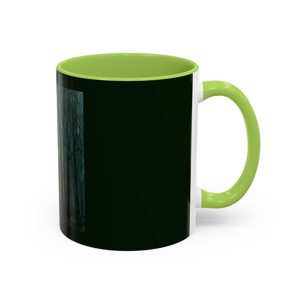 Forest Path Coffee Mug — Moody Green Woodland Accent 11oz/15oz