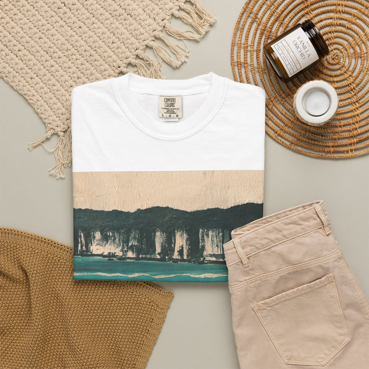 Coastal Waves Graphic T-Shirt