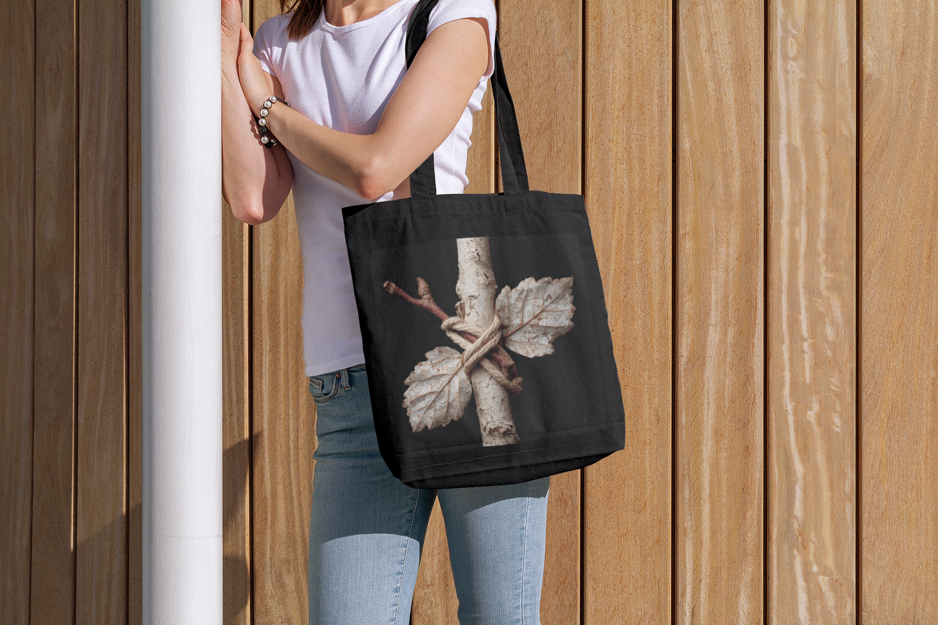 Nature Trees Outside Life Canvas Tote Bag | Environmentalist Design