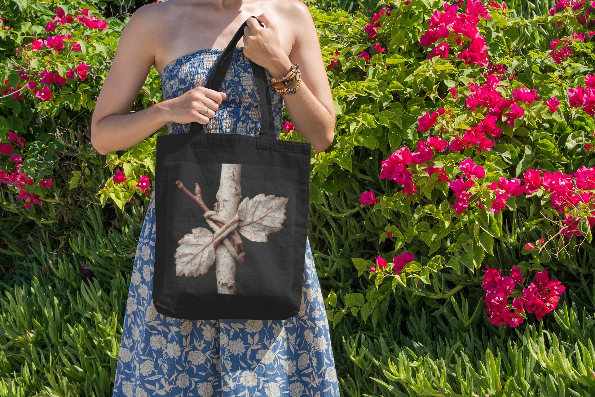 Nature Trees Outside Life Canvas Tote Bag | Environmentalist Design