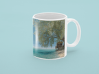Tranquil Beach Scene Mug, Coastal Coffee Cup, Ocean Lover Gift, Summer Vibes Mug, Beach House Décor, Nature-Inspired Drinkware