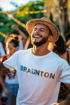 Braunton Floral Letters T-Shirt