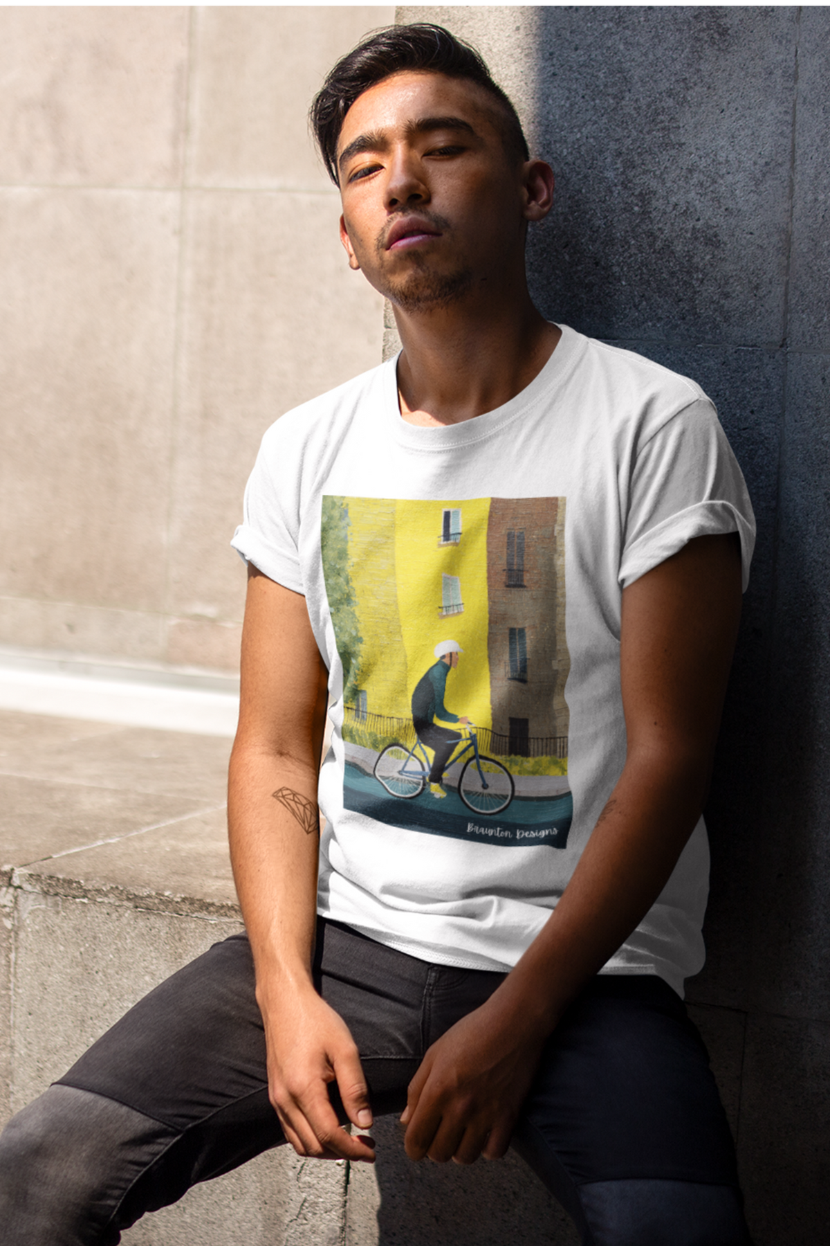 Cyclist Graphic T-Shirt