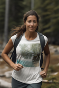 Beachfront Cabin Photo Tee — Tropical Seaside T-Shirt