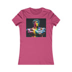 Colorful Artistic Women's Tee, Artistic T-Shirt, Unique Graphic Top, Casual Wear, Gift for Art Lovers, Summer Essentials