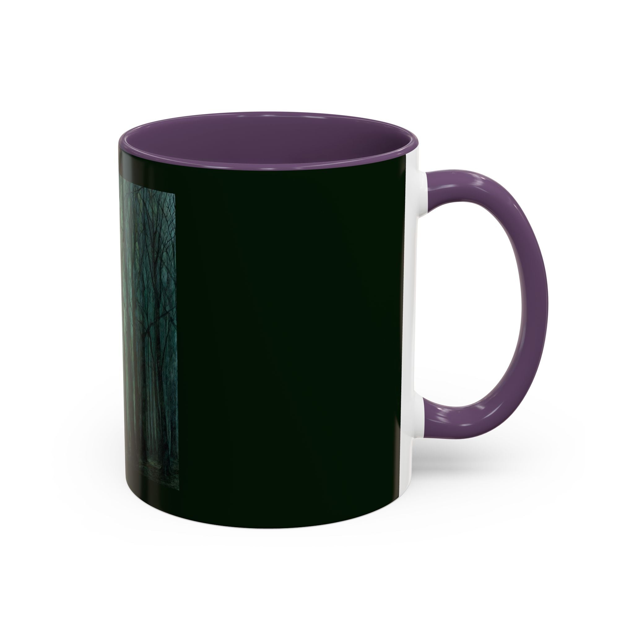 Forest Path Coffee Mug — Moody Green Woodland Accent 11oz/15oz