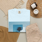 Dreamscape Photo T-Shirt — "Breathe, Prepare" Graphic Tee. Heavyweight Fabric