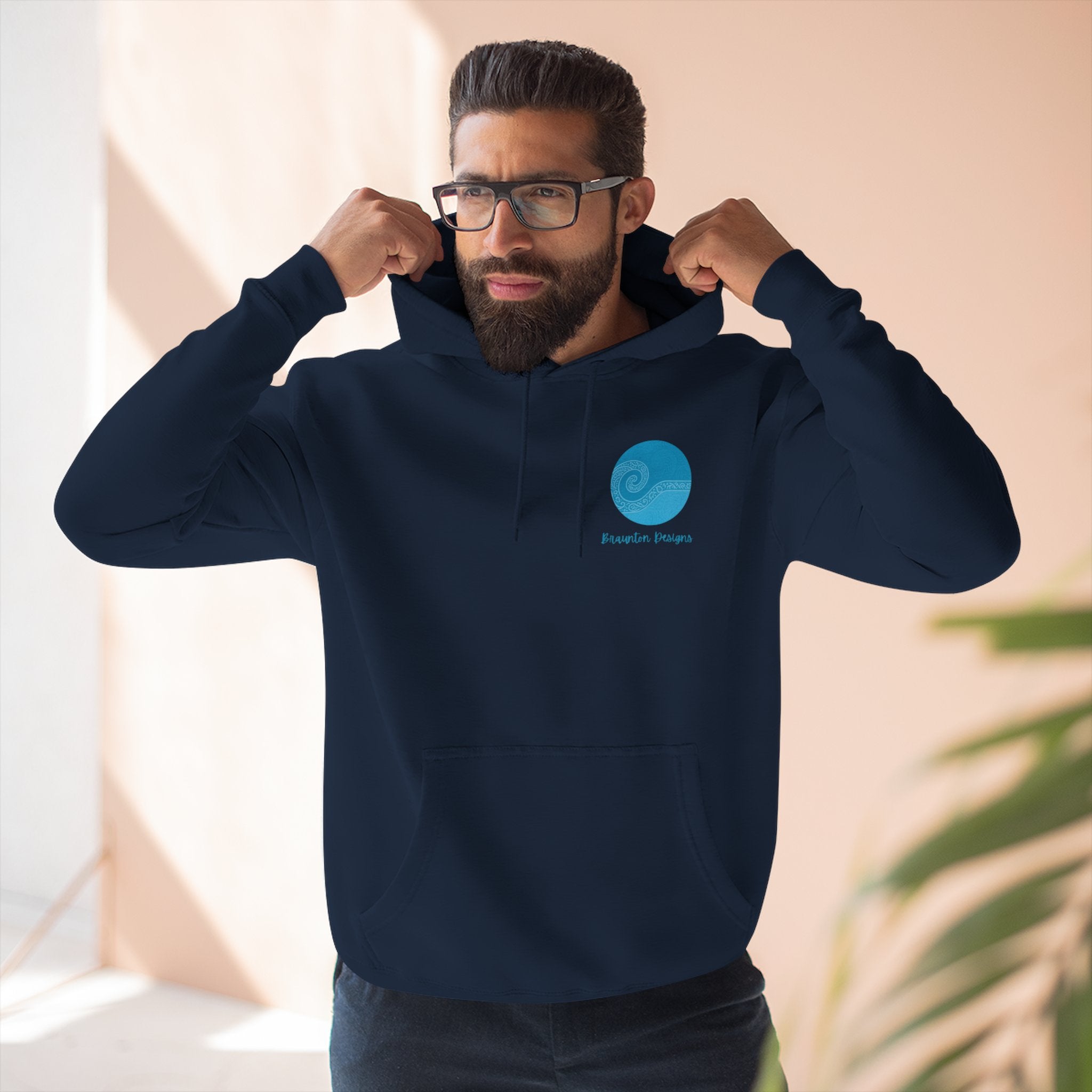 Abstract Rainbow Target Hoodie