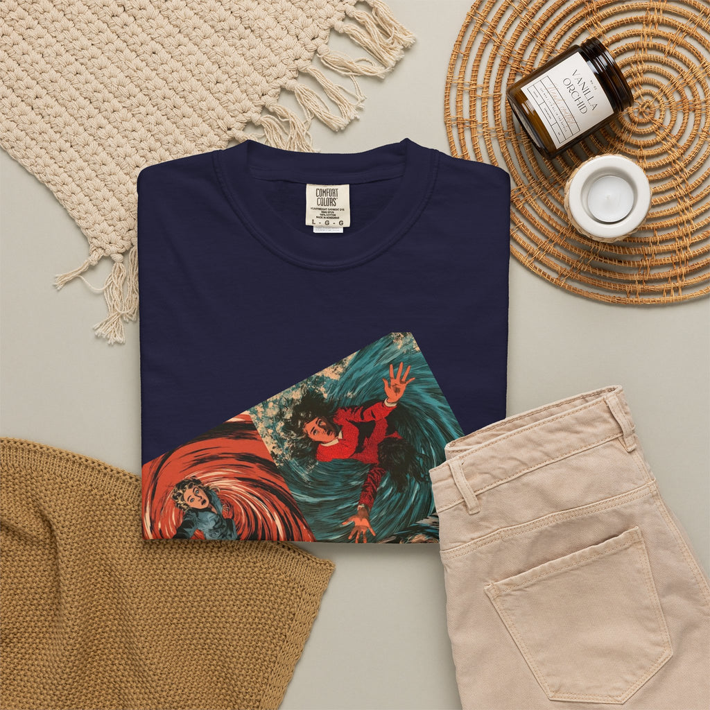 T-Shirt — Swirling Women Art Print Tee
