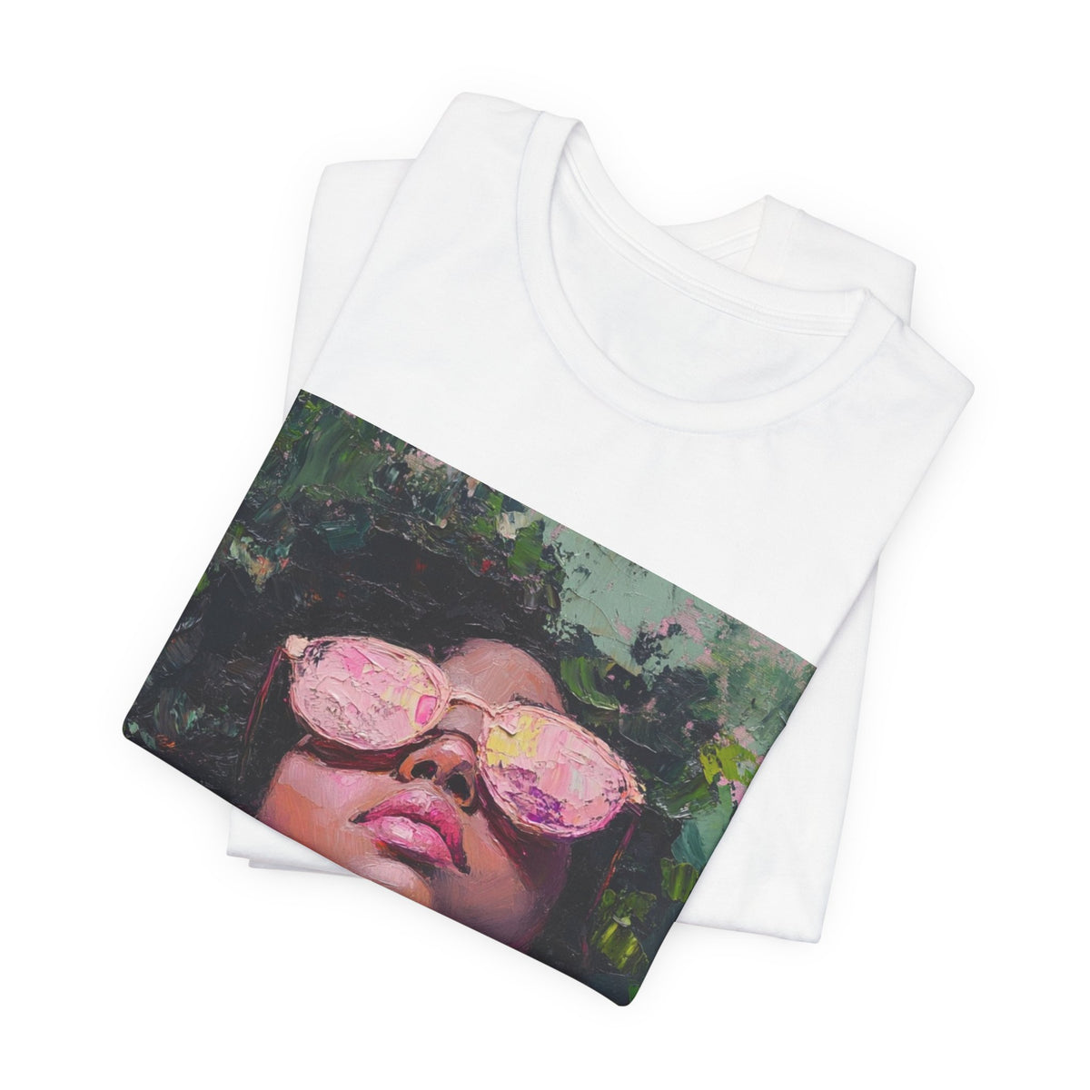 Afro Chic Sunglasses Art Tee