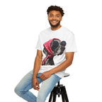 Cool Dog in Sunglasses and Polka Dot Scarf T-Shirt | Retro Pet Portrait