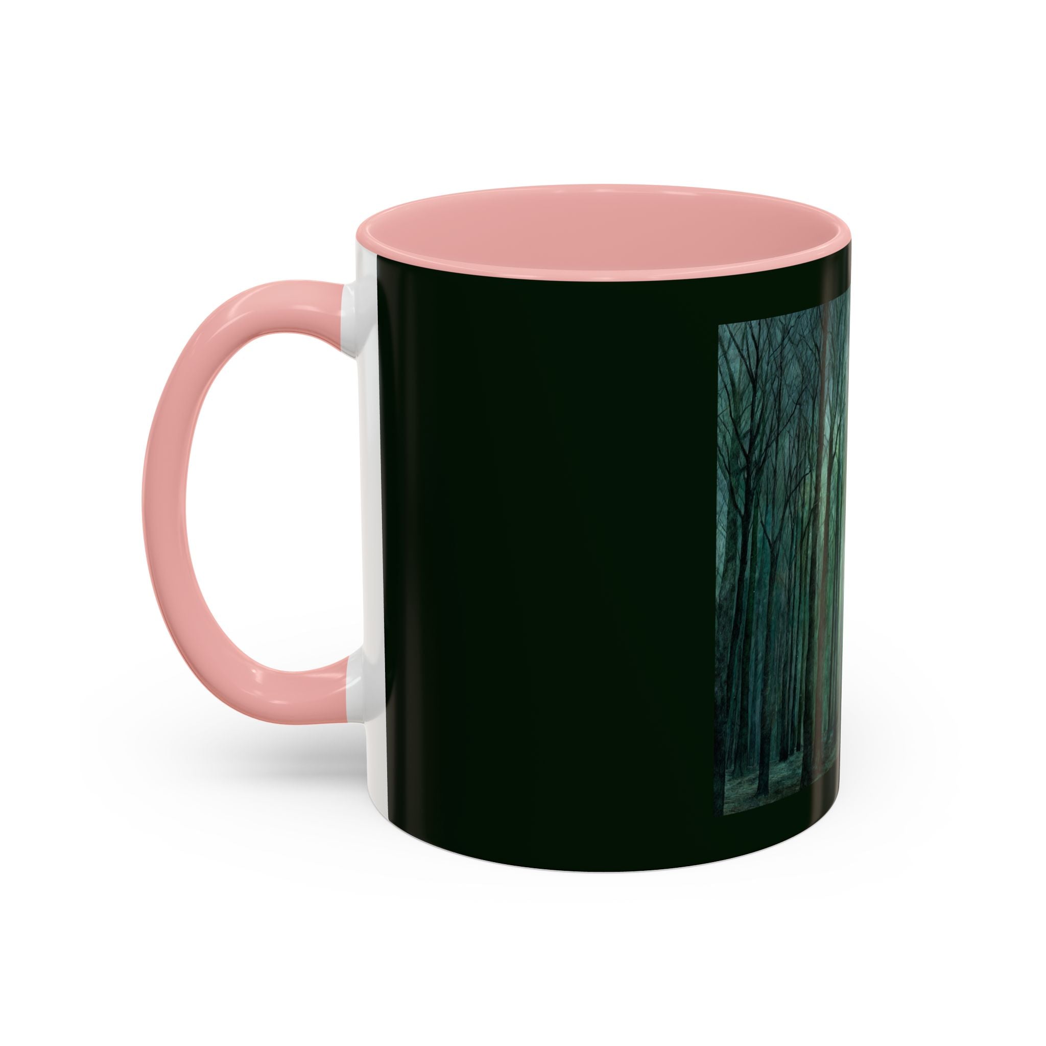 Forest Path Coffee Mug — Moody Green Woodland Accent 11oz/15oz