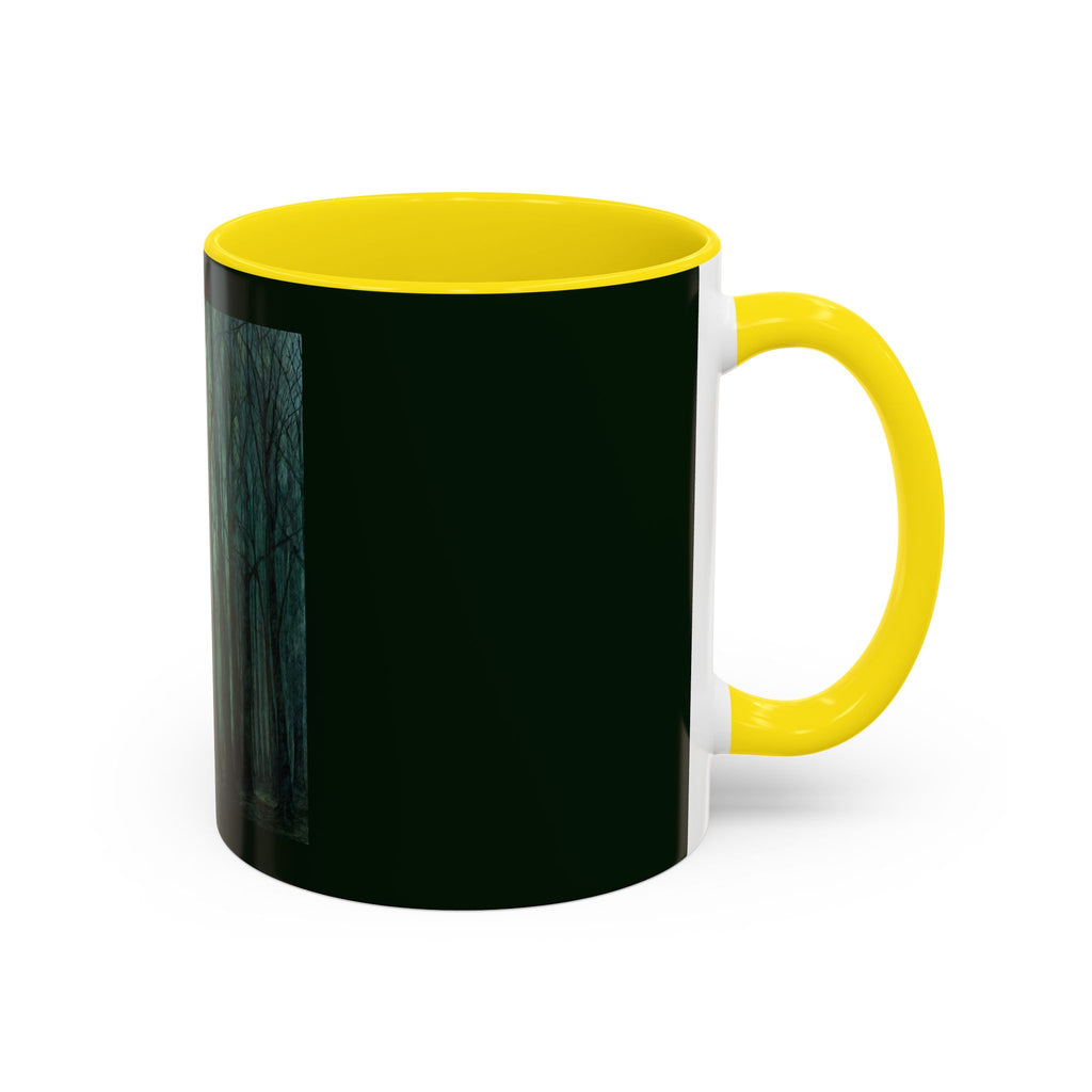 Forest Path Coffee Mug — Moody Green Woodland Accent 11oz/15oz