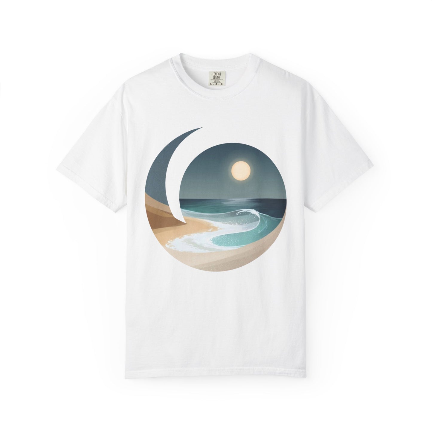 Beach Sunset Unisex Tee, Relaxed Fit Ocean Shirt, Perfect Gift for Summer, Vacation Wear, Coastal Living, Beach Lover Gift