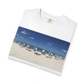 Beach Umbrellas Photo T-Shirt — Coastal Summer Vibes