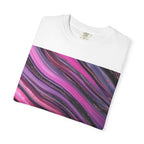 Colorful Abstract Art Tee for Art Lovers, Trendy Graphic T-Shirt, Unique Gift for Birthdays, Everyday Casual Wear, Stylish Cotton Shirt