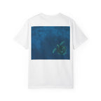 Sea Turtle Ocean Print T-shirt | Marine Wildlife Graphic Tee