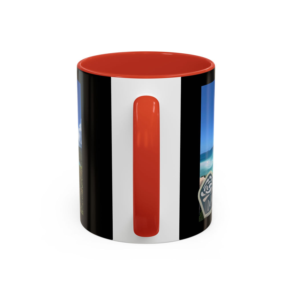 Copy of Copy of Copy of Copy of Copy of Copy of Blue Wave Accent Coffee Mug — Ocean Brushstroke Art (11/15oz)