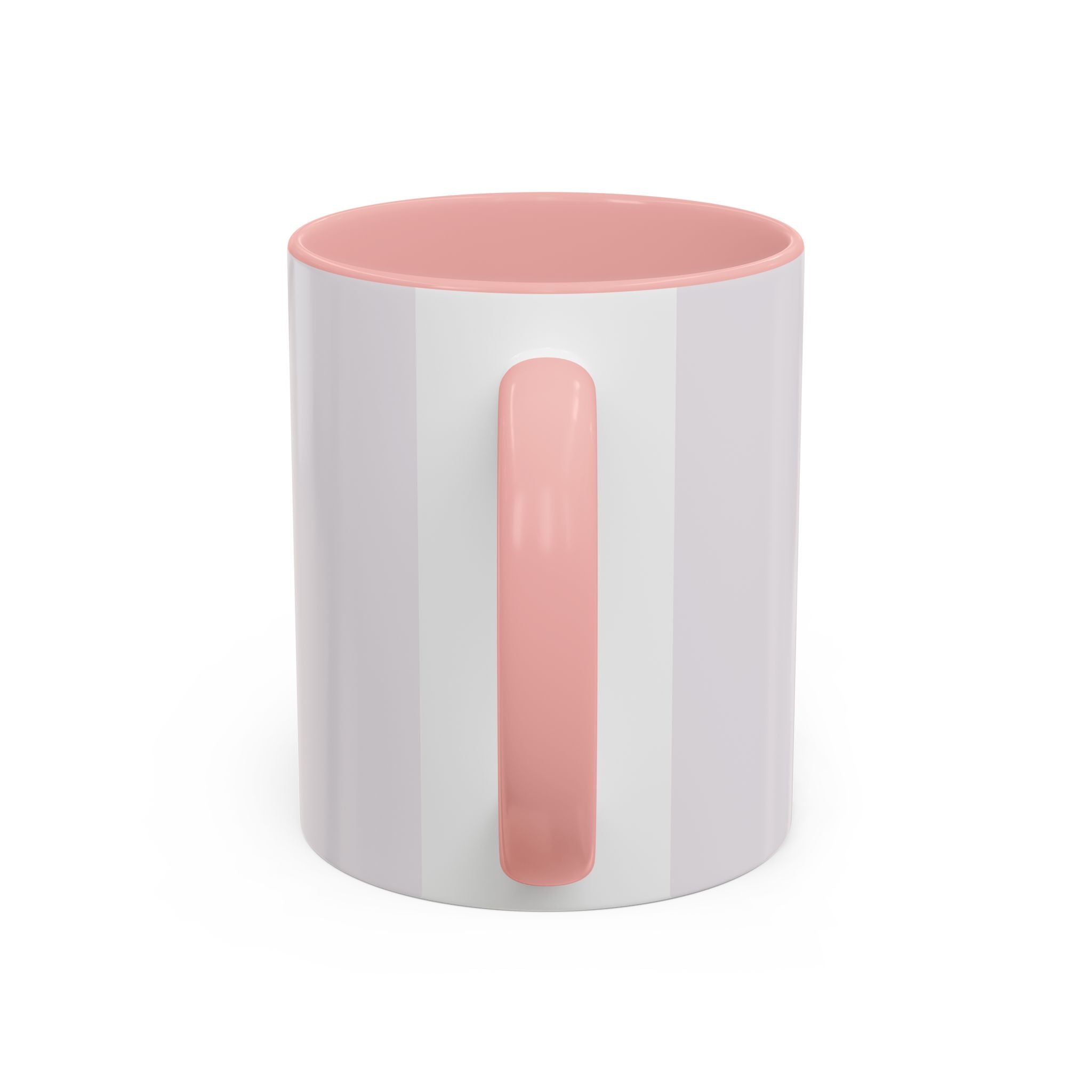 Cherry Blossom Accent Coffee Mug — Pink Tree Ceramic Mug (11/15oz)