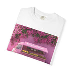 Pink Flower Truck T‑Shirt — Floral Market Van Graphic Tee