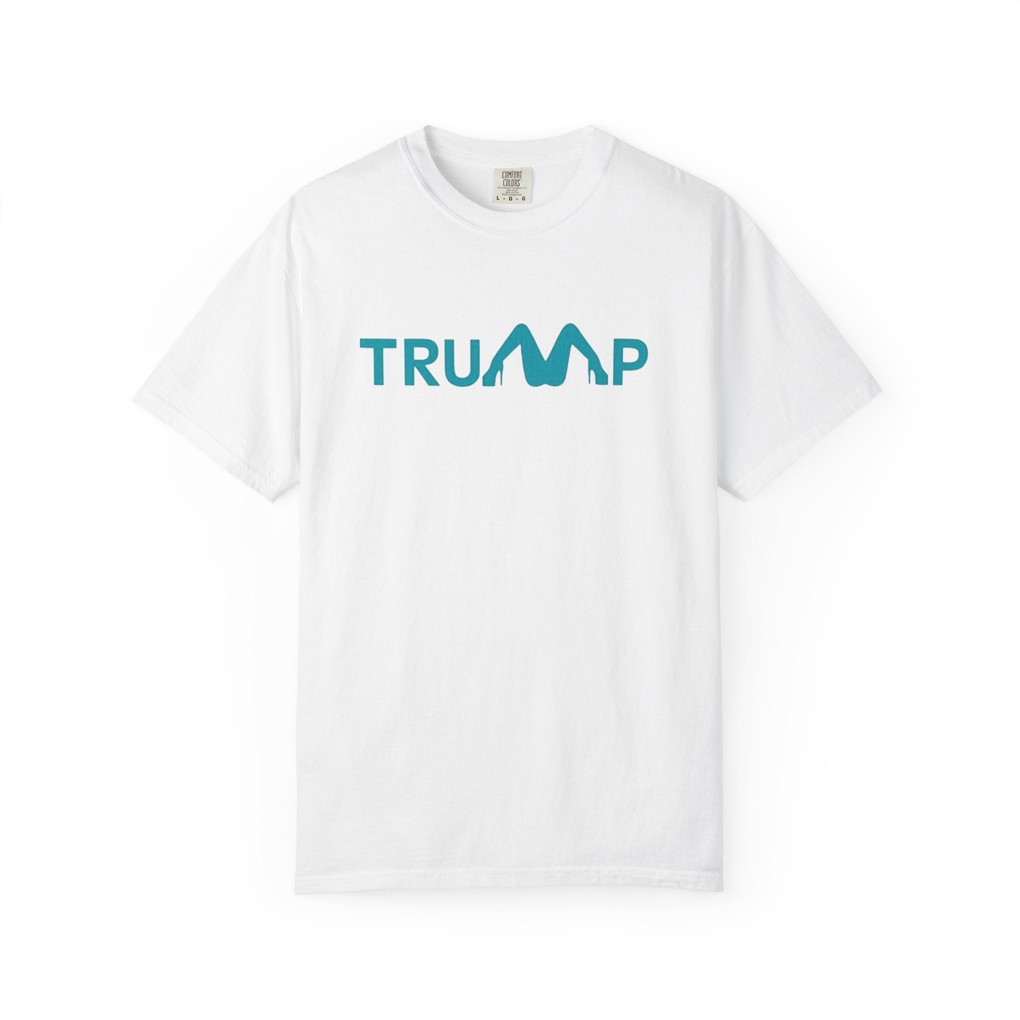 Trump Photo Logo T-Shirt | Political Commentary Tee and Perineum Trump definition