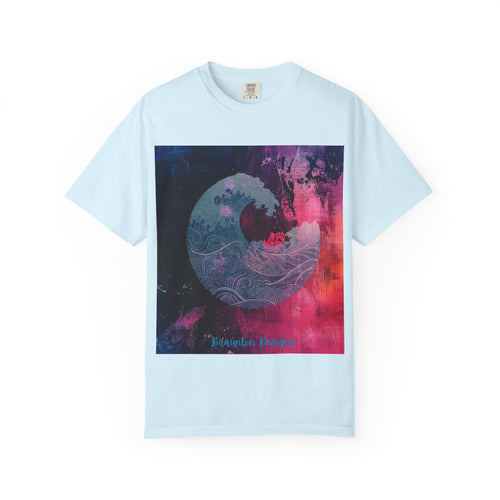 Abstract Wave Art T-Shirt — Hawaiian Dreams Graphic Tee
